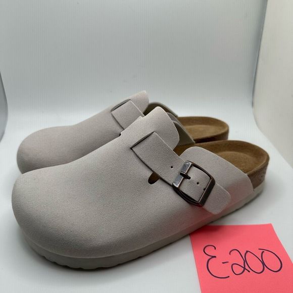 CUSHIONAIRE Womens Clog 7 WIDE GRAY - Picture 3 of 7